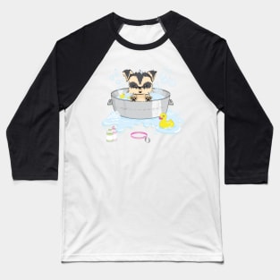 Bathing the puppy Baseball T-Shirt